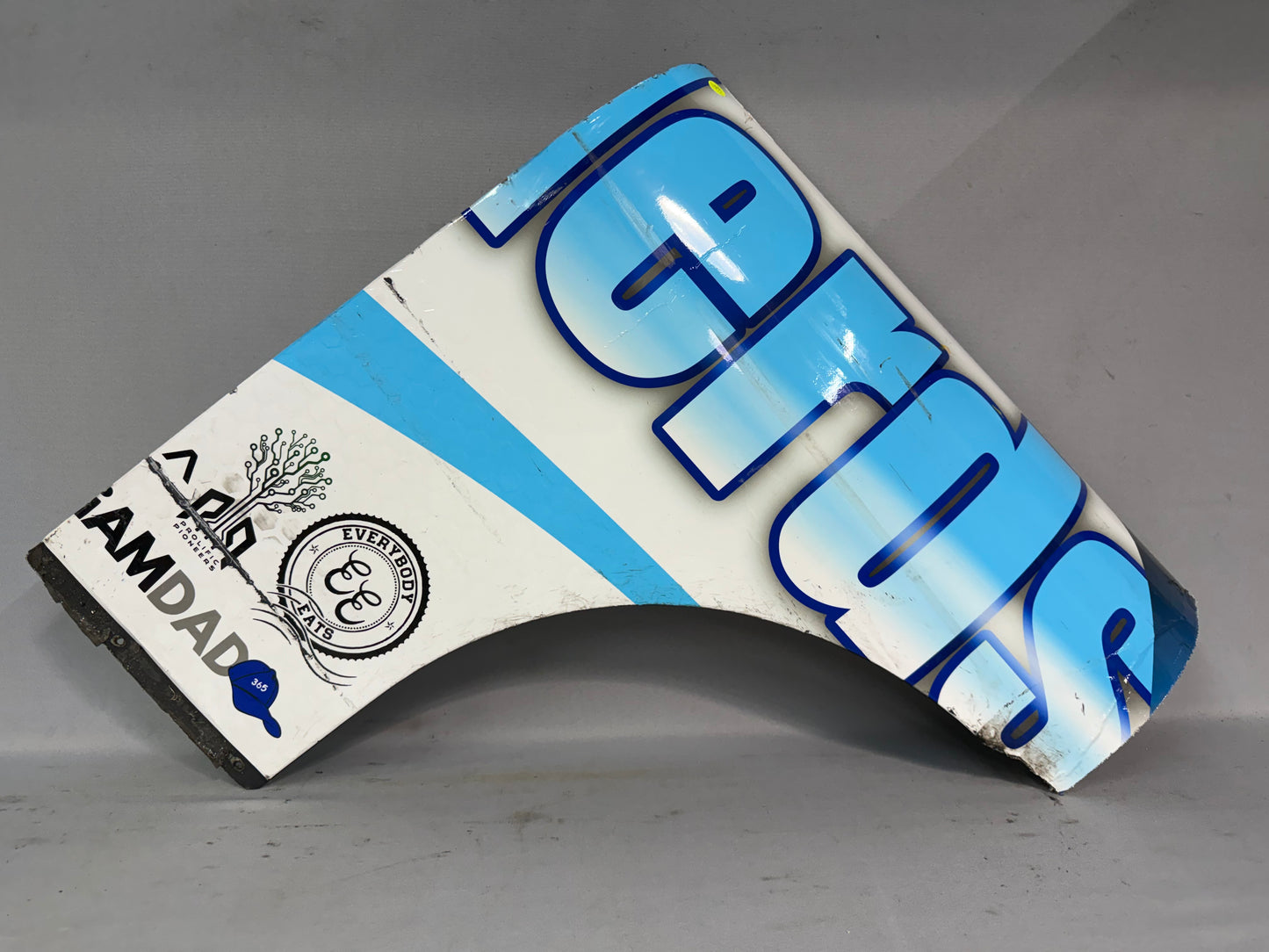 Brad Perez #45 2025 Chicago Nerds Xpress Nascar Partial Quarter Panel