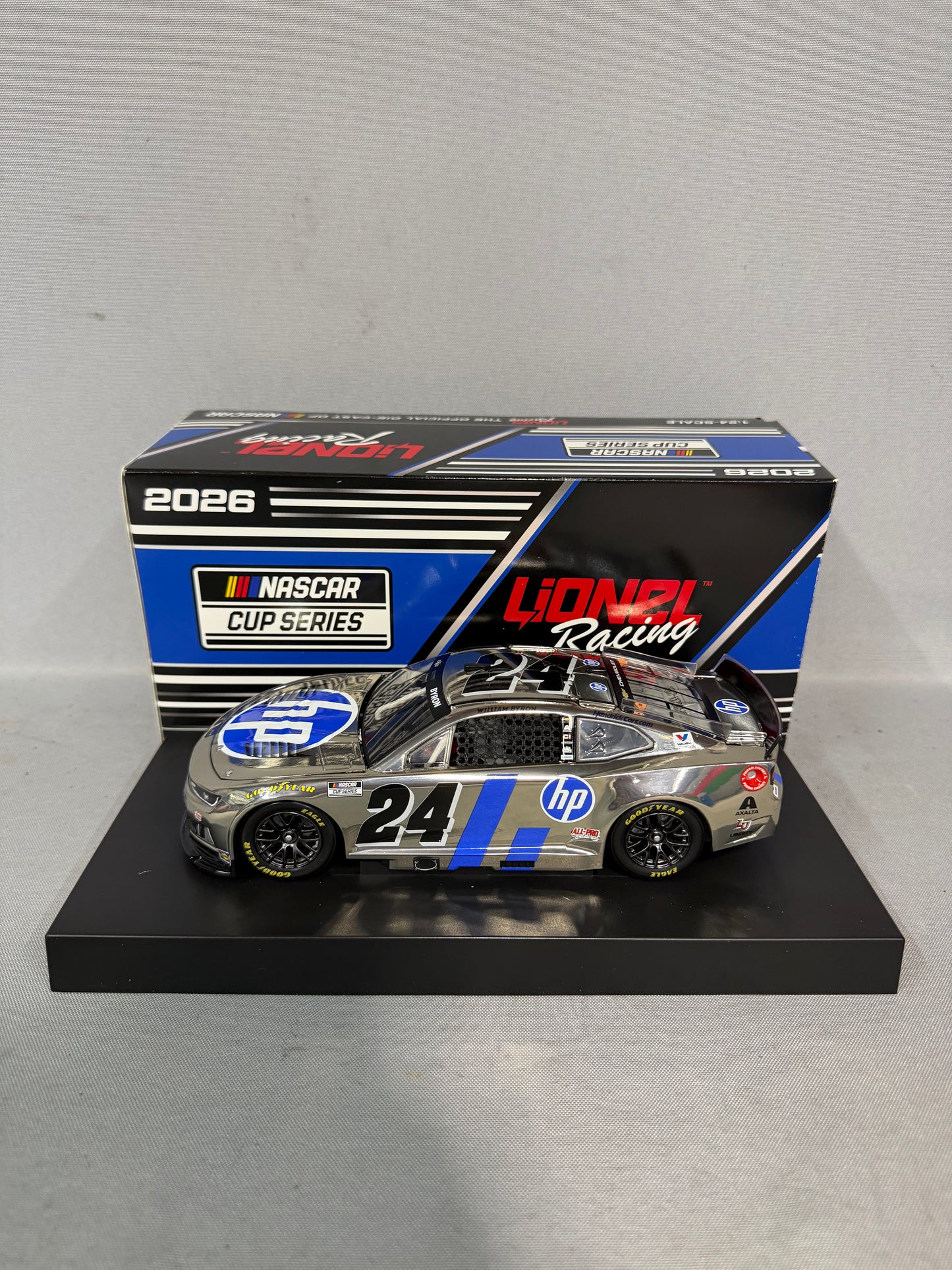 William Byron #24 2026 HP Color Chrome Nascar Diecast