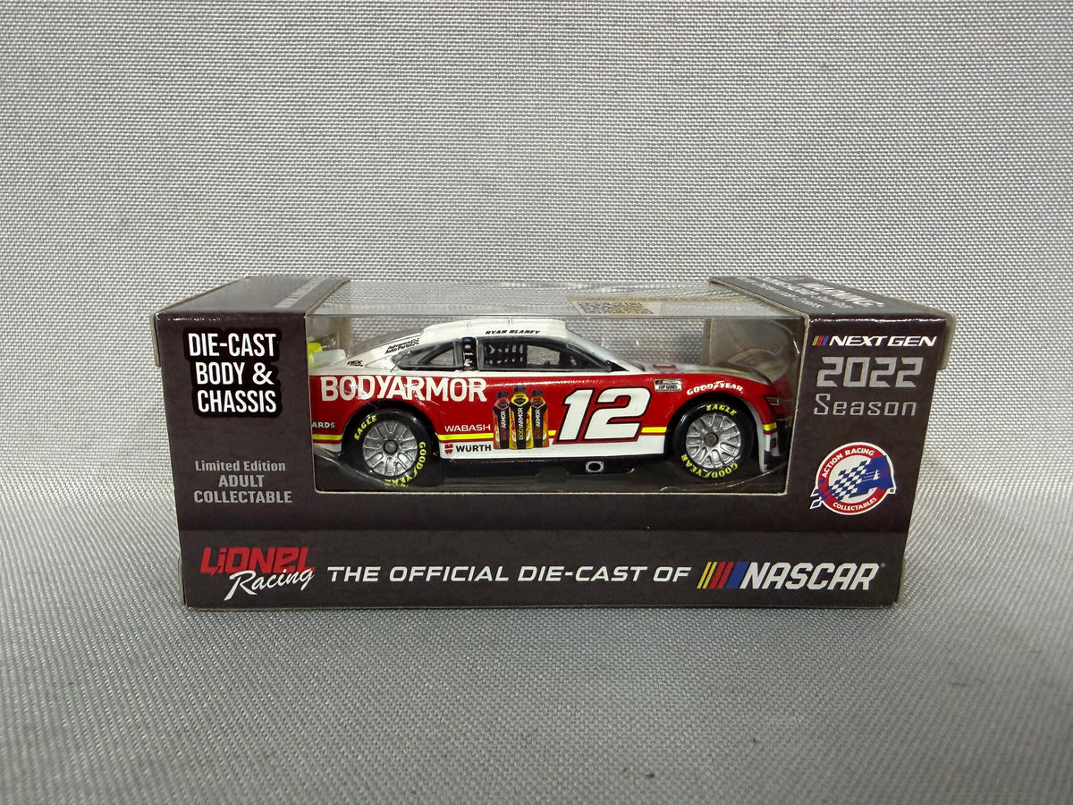Ryan Blaney #12 2022 Body Armor Nascar 1/64 Diecast