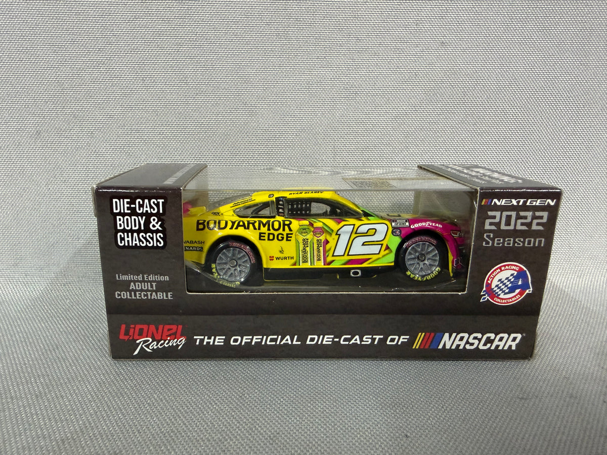 Ryan Blaney #12 2022 Body Armor Edge Nascar 1/64 Diecast