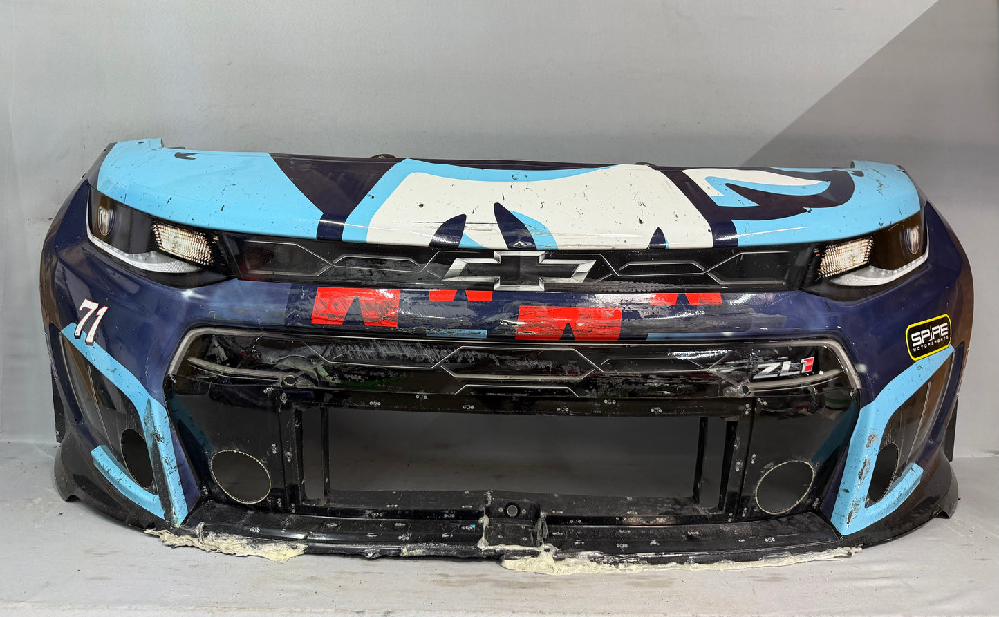 Michael McDowell #71 2026 San Diego Defense Unicorns Nascar Front Nose