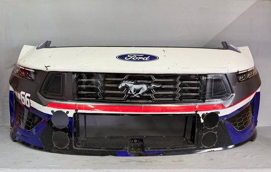 Garrett Smithley #66 2025 Bowman Gray Clash Veterans Ranch Nascar Front Nose