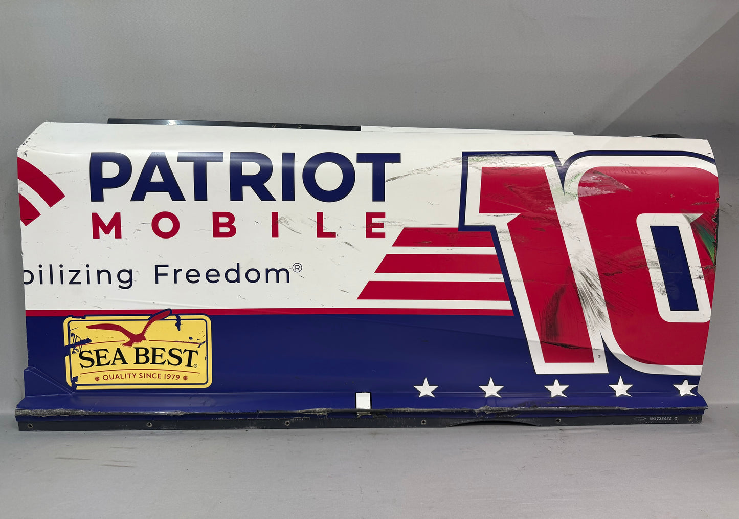 Ty Dillon #10 2026 COTA Patriot Mobile Nascar Door Panel