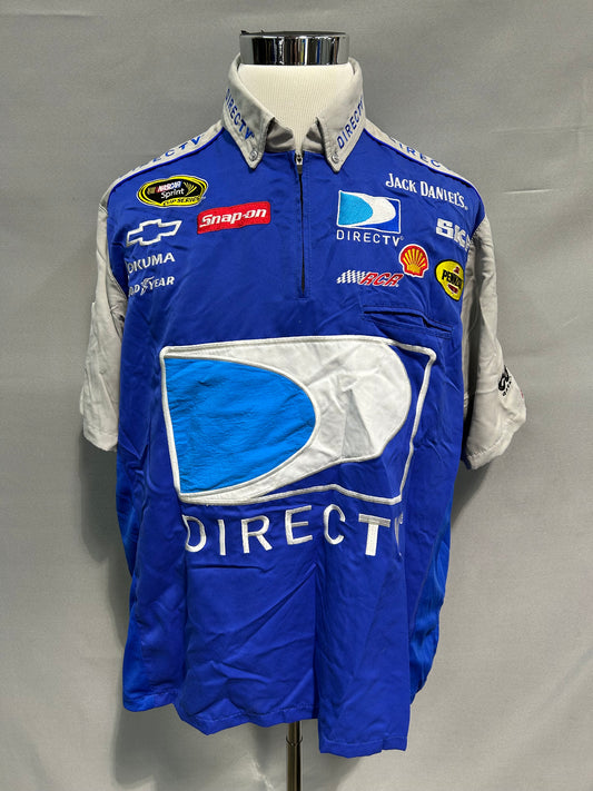 Clint Bowyer #07 Direct TV Nascar Crew Shirt Size XL