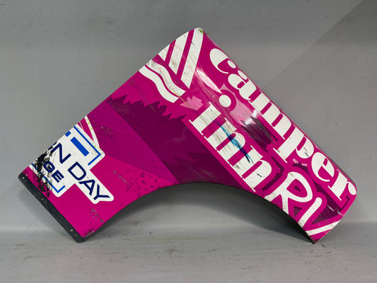 Christian Eckes #16 2025 Charlotte Roval Campers Inn RV Nascar Partial Quarter Panel