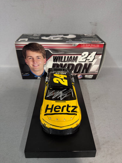 William Byron #24 2018 Hertz Nascar Autographed Diecast