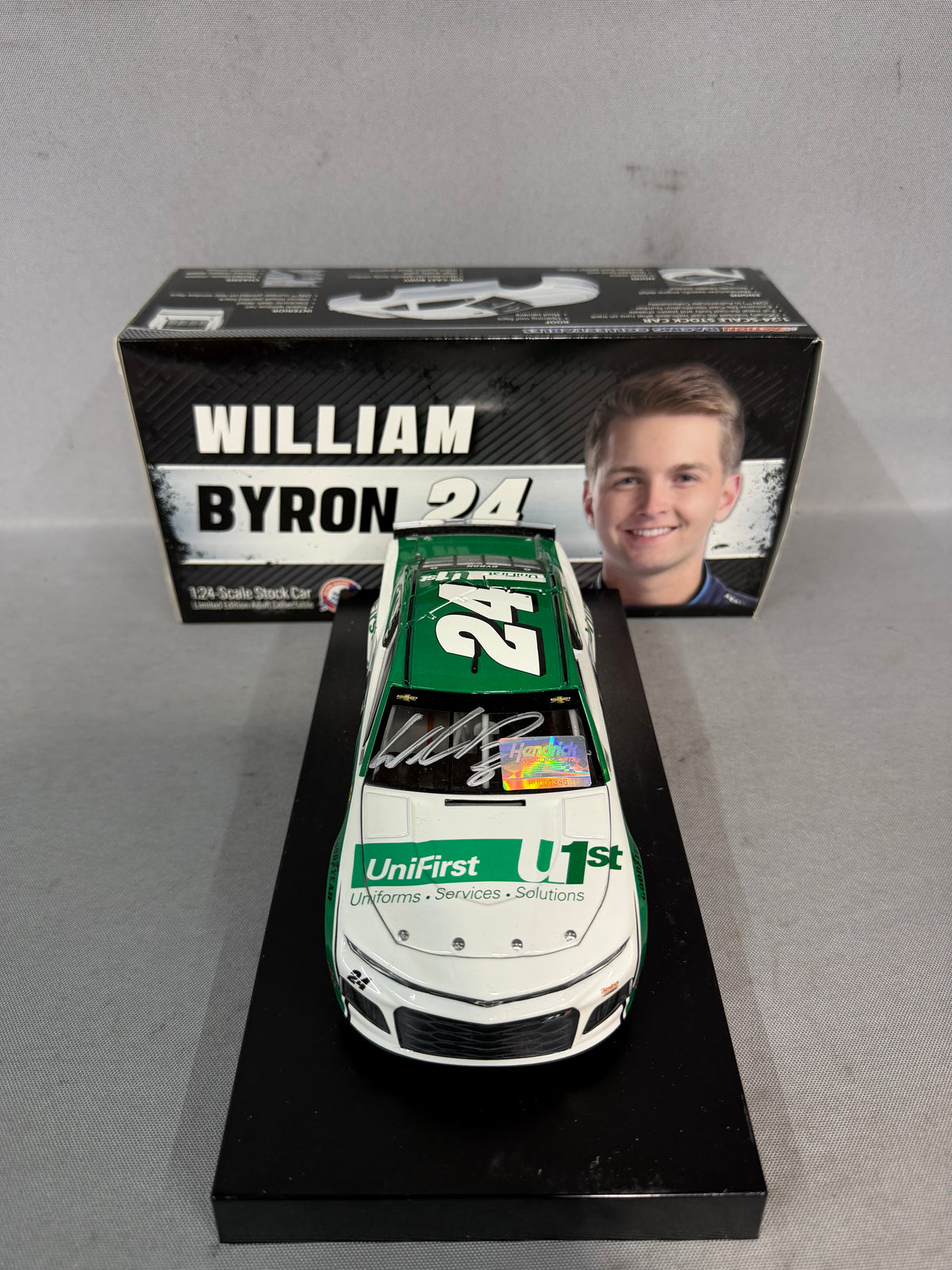 William Byron #24 2019 Unifirst Nascar Autographed Diecast