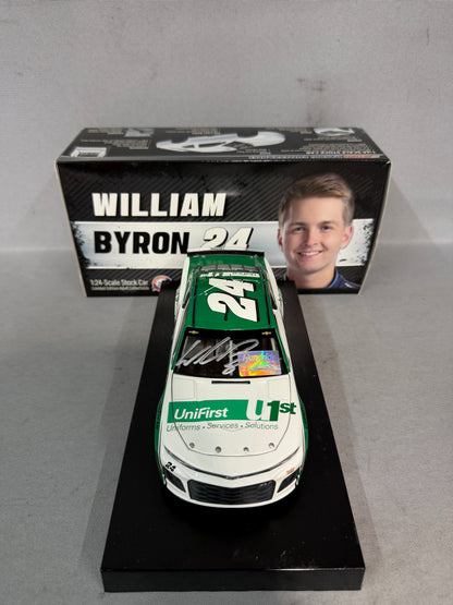William Byron #24 2019 Unifirst Nascar Autographed Diecast