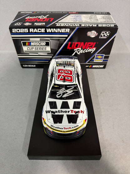 Shane Van Gisbergen #88 2025 Chicago Win Weathertech Nascar Autographed Diecast