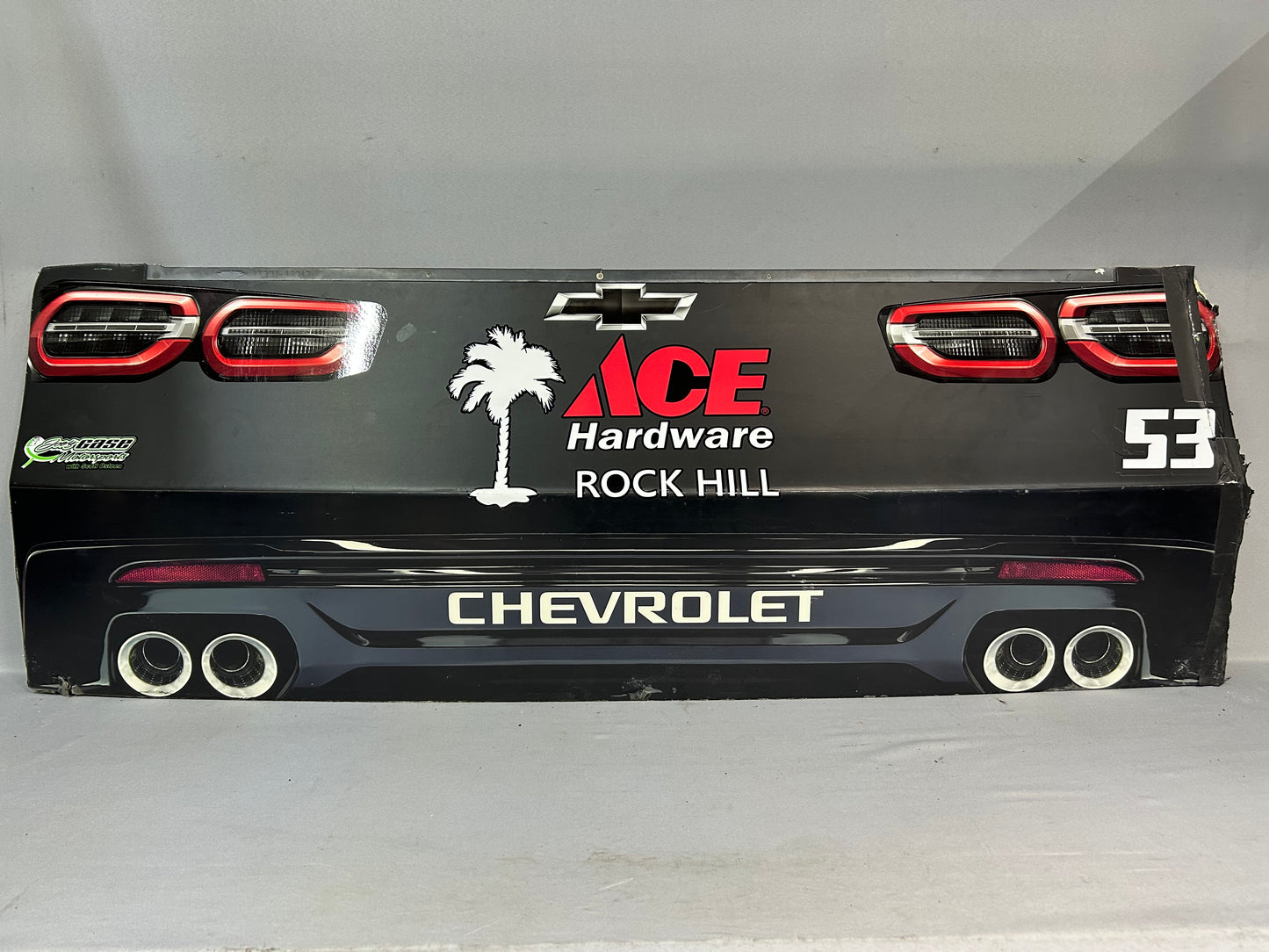 Mason Maggio #53 2025 Bristol Ace Rock Hill Nascar Rear Bumper