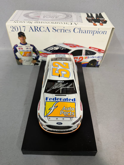 Austin Theriault #52 2017 Federated Auto Parts Nascar Autographed Diecast