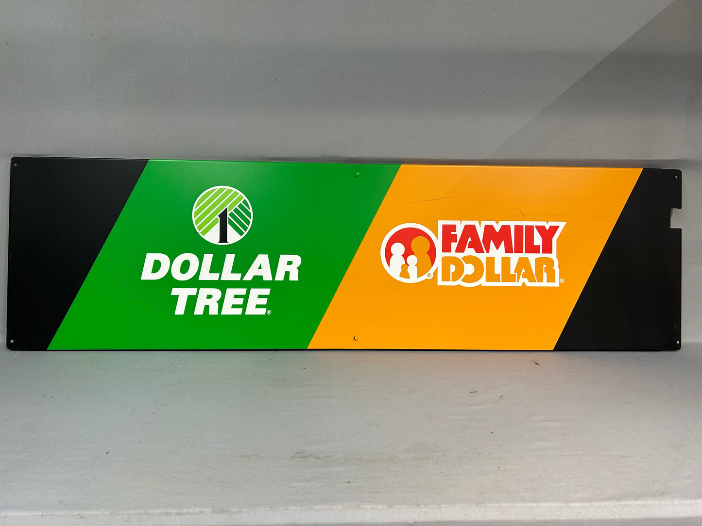 Legacy Motor Club 2024 Dollar Tree Family Dollar Nascar Pit Box Side Piece