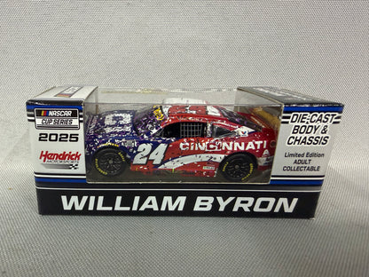 William Byron #24 2025 Martinsville Win Cincinnati Nascar 1/64 Diecast