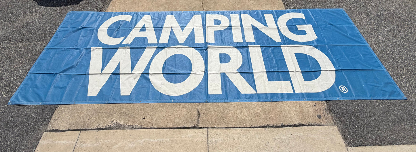 Camping World SRX Series Trackside Sponsor Banner