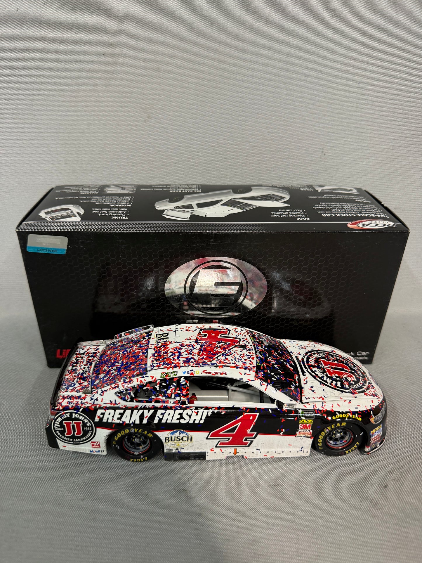 Kevin Harvick #4 2018 Dover Win Jimmy John’s Elite Nascar Diecast