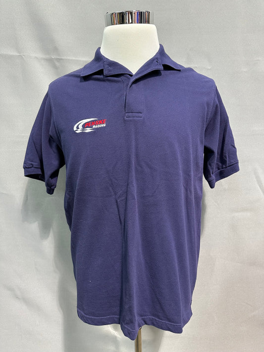 Penske Racing Nascar Team Issued Polo Shirt Size Large