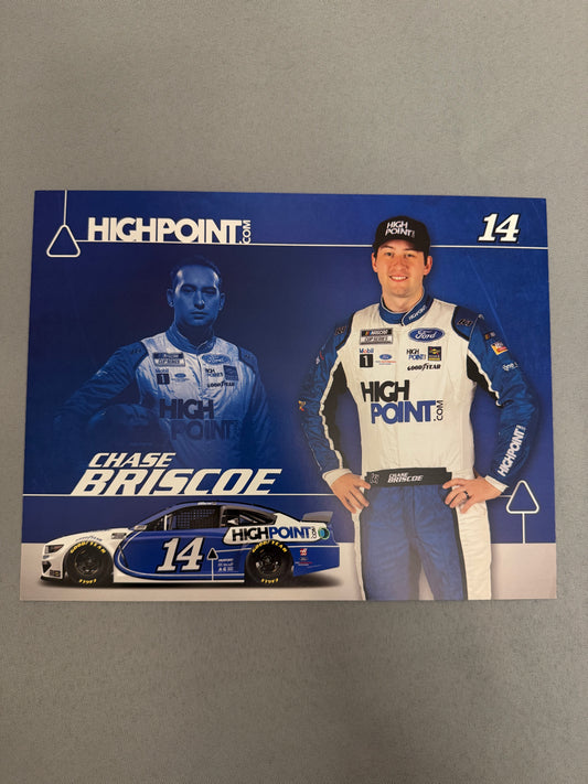 Chase Briscoe #14 2021 Highpoint Nascar Hero Card
