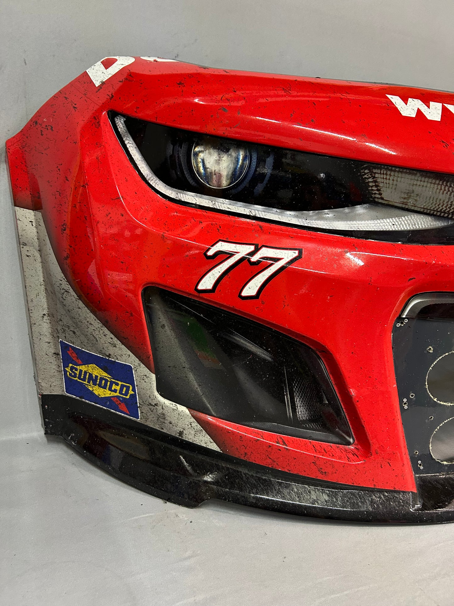 Carson Hocevar #77 2025 Iowa Miner Nascar Front Nose