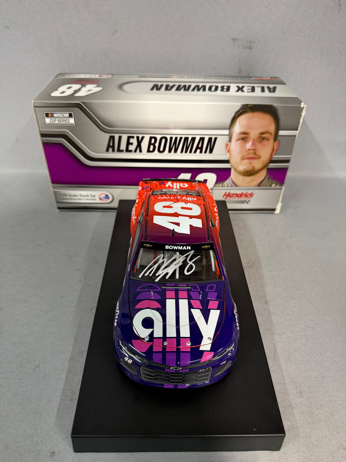 Alex Bowman #48 2021 Ally Best Friends Nascar Autographed Diecast