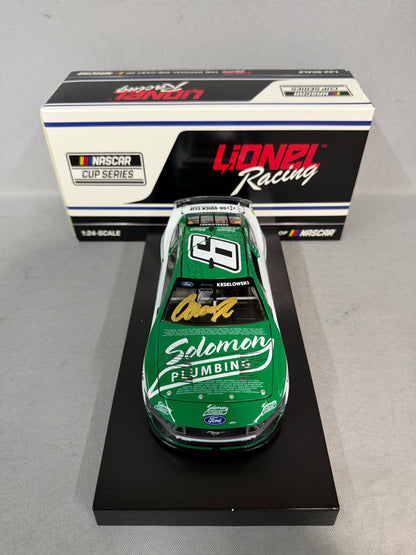 Brad Keselowski #6 2024 Soloman Plumbing Tribute To Veterans Nascar Autographed Diecast