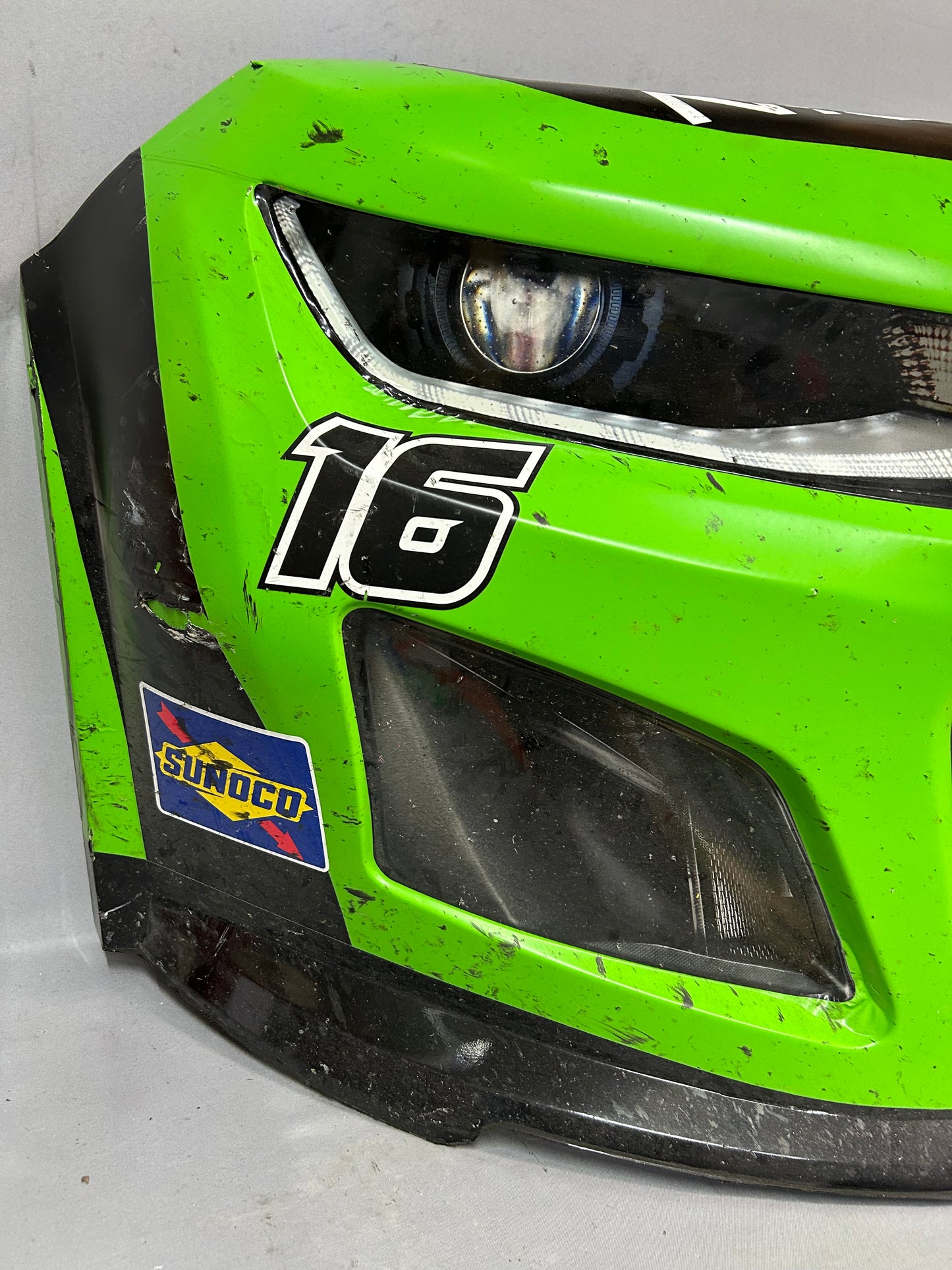 AJ Allmendinger #16 2025 Watkins Glen Grizzly Nascar Front Nose