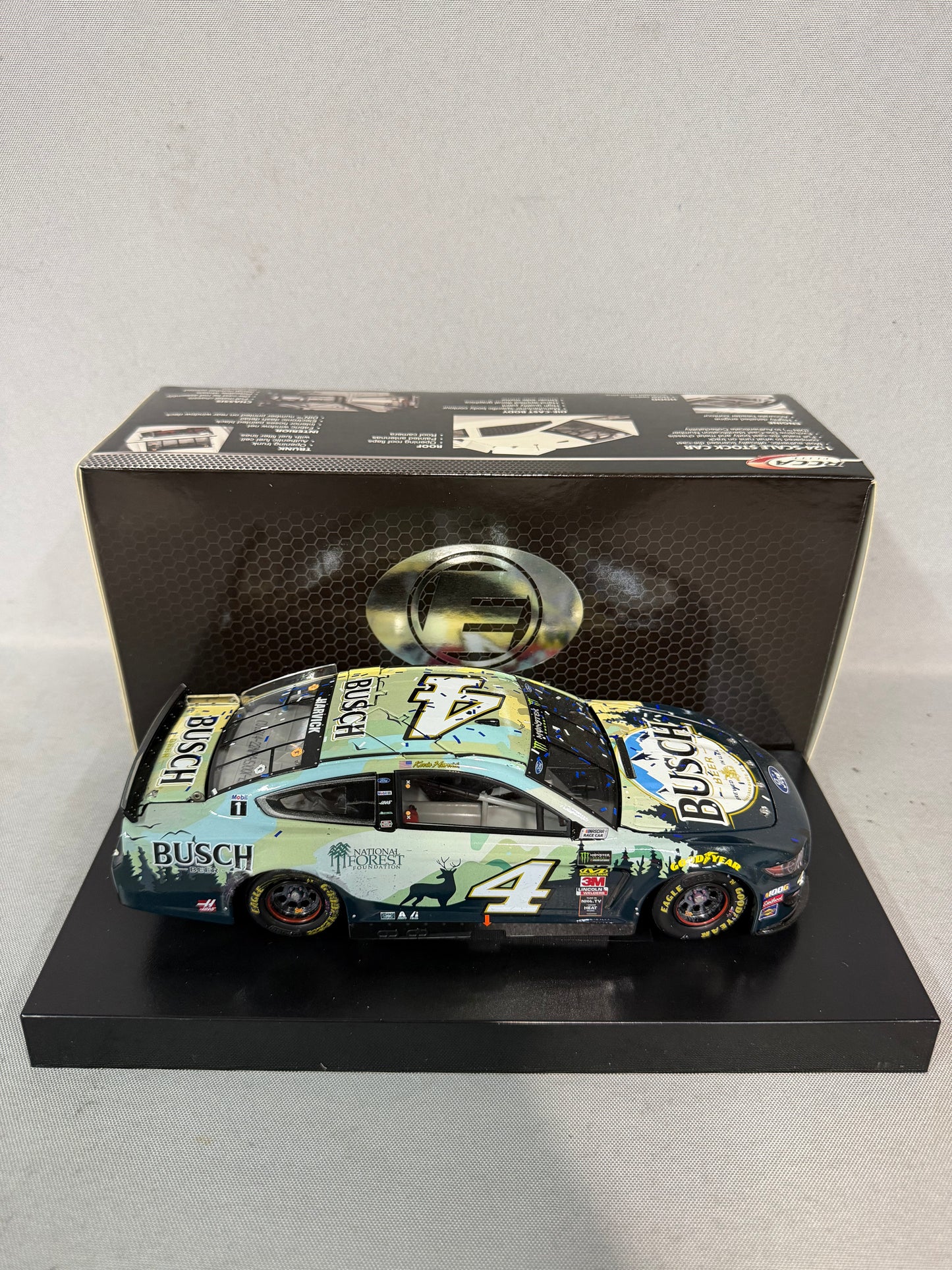 Kevin Harvick #4 2019 New Hampshire Win National Forest Foundation Elite Nascar Diecast