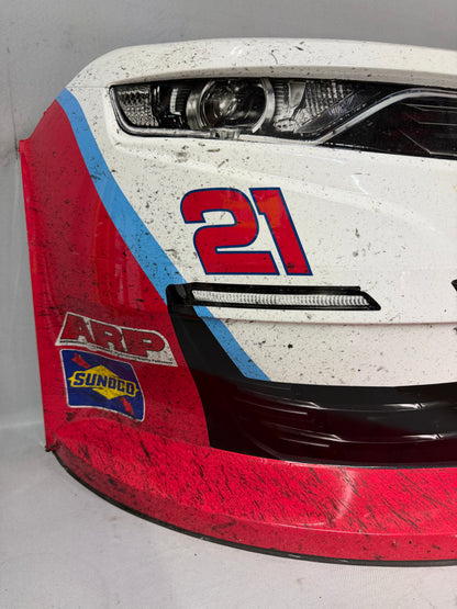 Austin Hill #21 2025 Las Vegas Global Industrial Nascar Front Nose