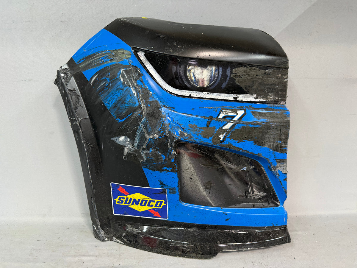 Justin Haley #7 2025 Martinsville Gainbridge Nascar Nose Corner