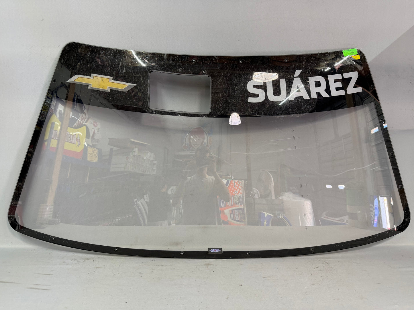 Daniel Suarez #7 2026 Kansas 1 Nascar Front Windshield
