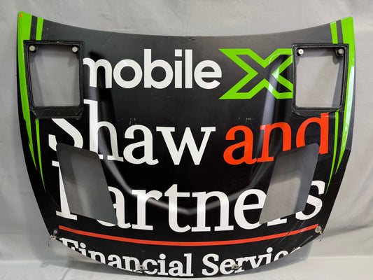 Will Brown #13 2025 Chicago Mobile X Shaw and Partners Nascar Hood