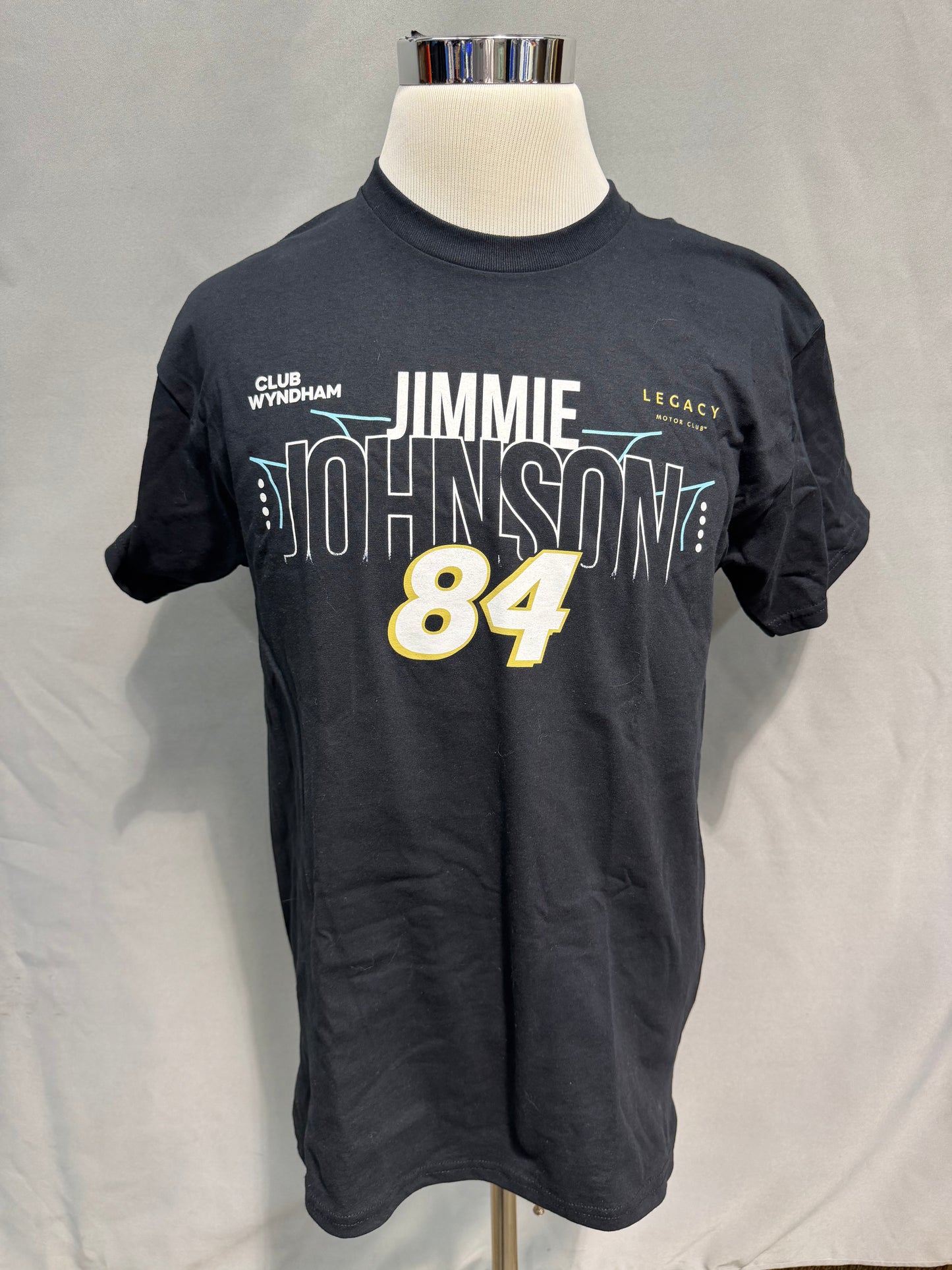 Jimmie Johnson #84 2023 Club Wyndham Nascar T-Shirt Size Large