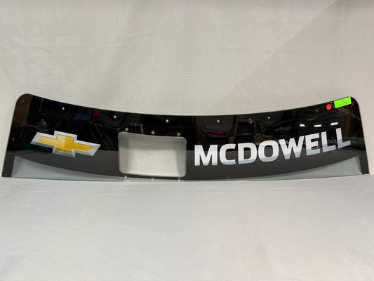 Michael McDowell #71 2025 Cota Nascar Windshield Banner