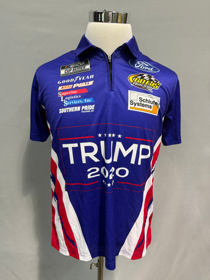 Corey Lajoie #32 2020 Trump 2020 Nascar Crew Shirt Size Medium