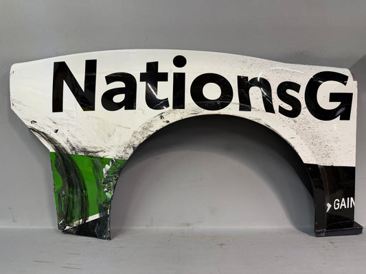 Justin Haley #7 2025 Kansas Nations Guard Nascar Quarter Panel