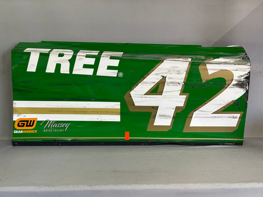 John Hunter Nemechek #42 2025 Chicago Dollar Tree Nascar Door Panel