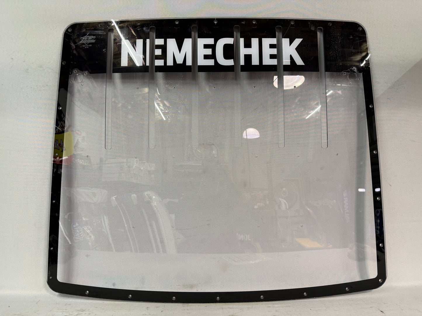 John Hunter Nemechek #42 2025 Nascar Rear Windshield