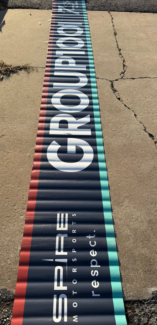 Corey Lajoie #7 2024 Phoenix Group 1001 Nascar Pit Wall Banner