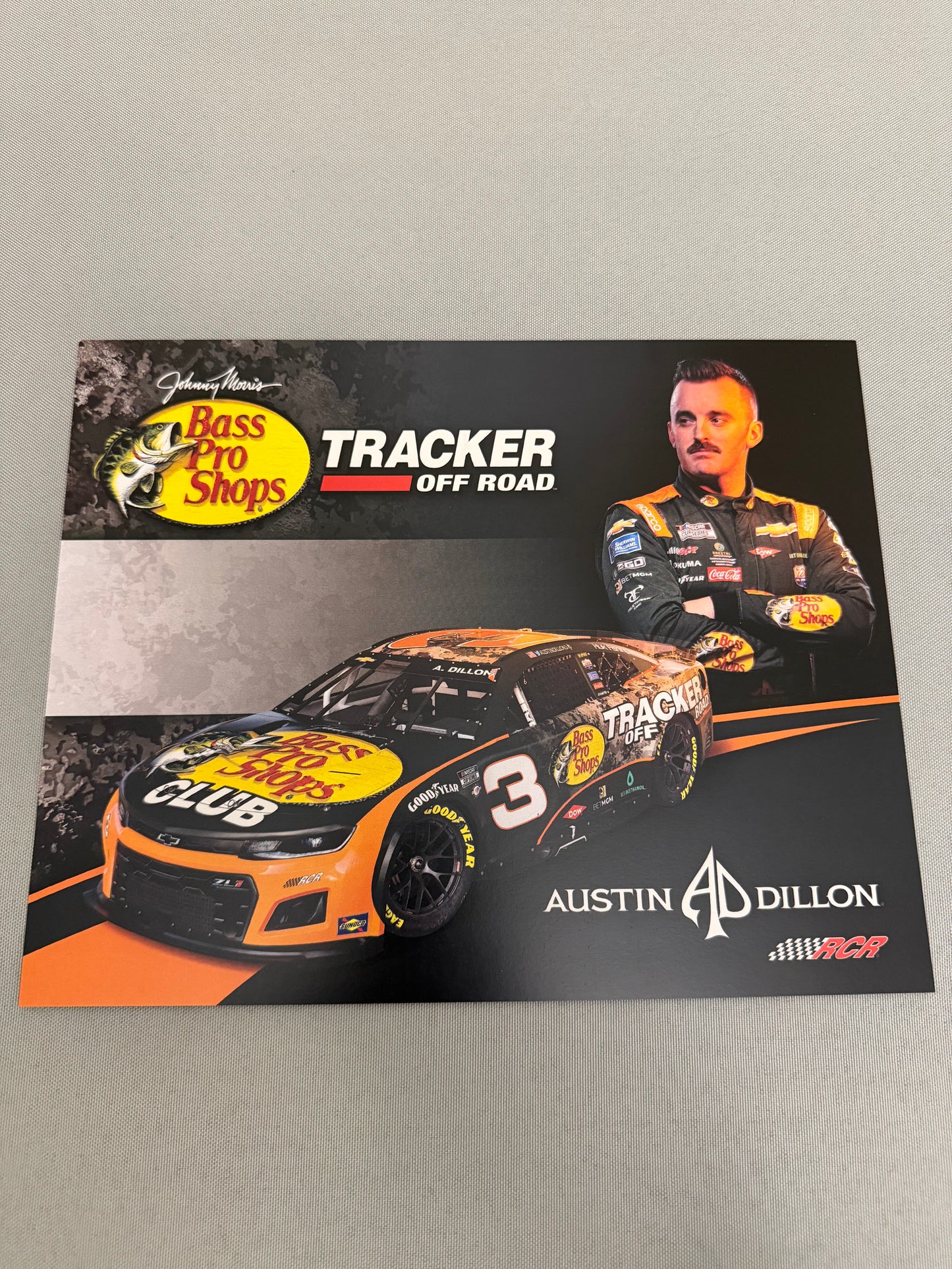 Austin Dillon #3 2023 Bass Pro Shops Nascar Hero Card