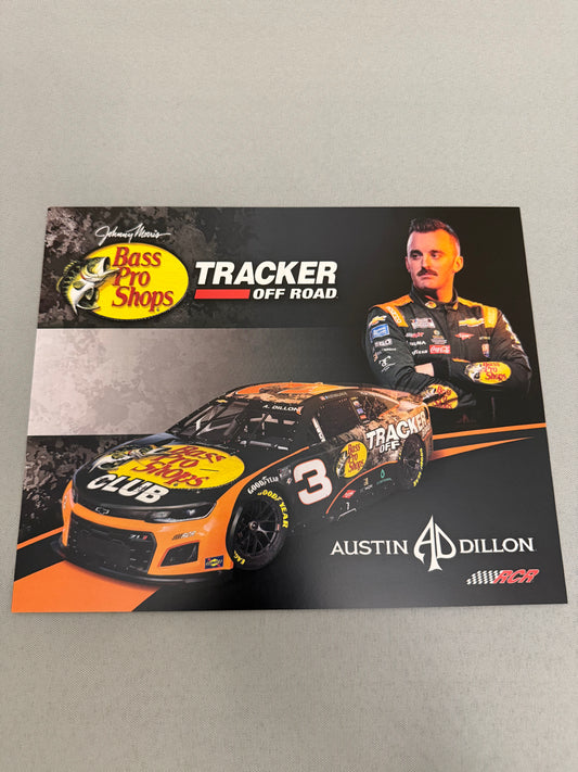 Austin Dillon #3 2023 Bass Pro Shops Nascar Hero Card