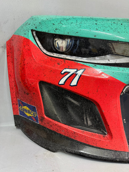 Michael McDowell #71 2025 Las Vegas Delaware Life Nascar Front Nose