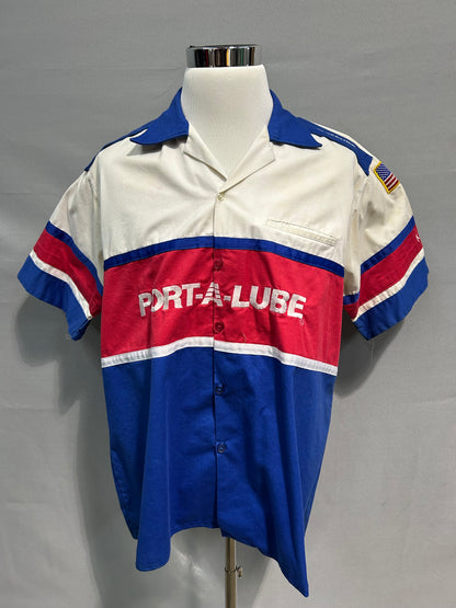 Dale Jarrett #32 Port A Lube Nascar Pit Crew Shirt Size XL