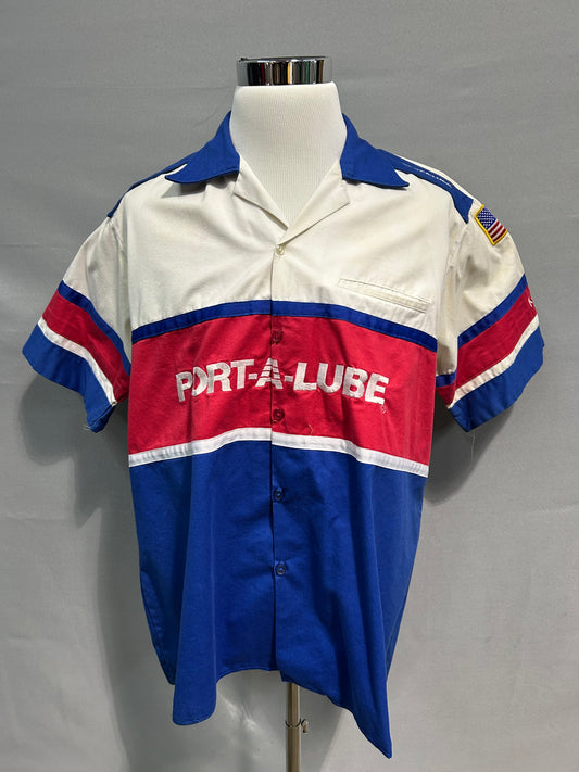 Dale Jarrett #32 Port A Lube Nascar Pit Crew Shirt Size XL