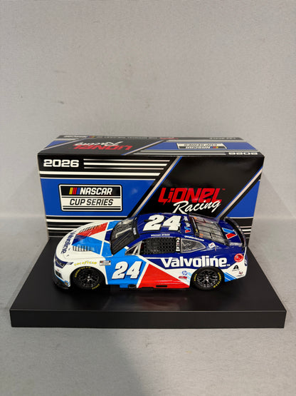 William Byron #24 2026 Valvoline Nascar Diecast