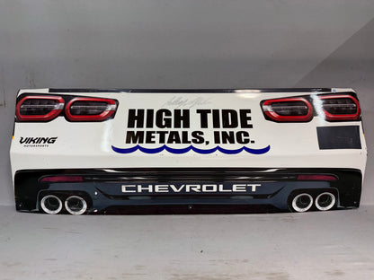 Anthony Alfredo #96 2026 Darlington High Tide Metals Nascar Autographed Rear Bumper