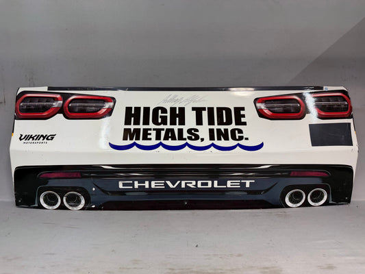 Anthony Alfredo #96 2026 Darlington High Tide Metals Nascar Autographed Rear Bumper