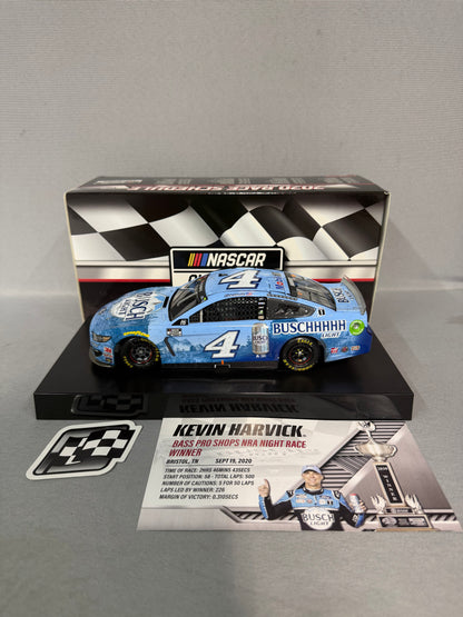 Kevin Harvick #4 2020 Bristol Win Buschhhhh Light Nascar Diecast