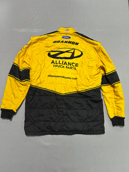 Brad Keselowski #2 Alliance Truck Parts Nascar 2 Piece Crew Firesuit C-50 W-48 L-30