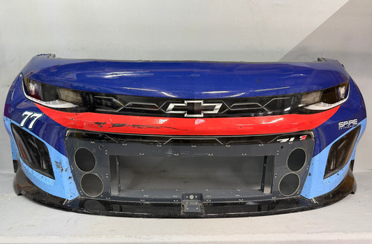 Carson Hocevar #77 2025 Richmond Delaware Life Nascar Front Nose