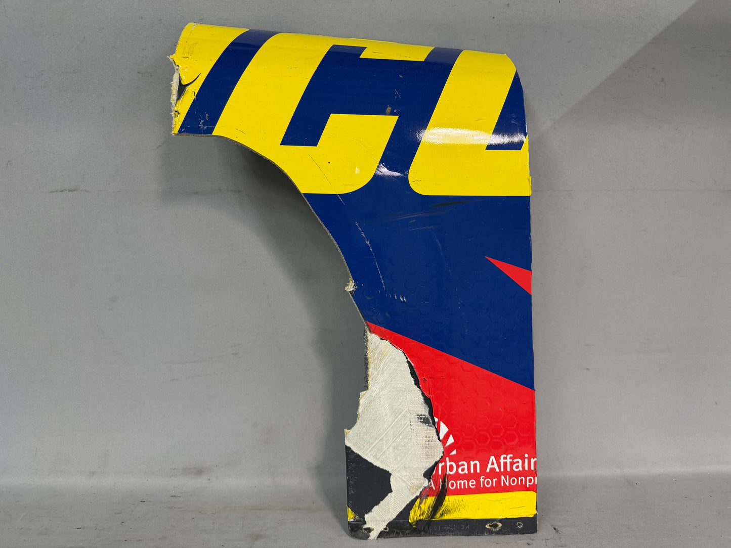 Lavar Scott #45 2026 Pocono Sunoco Nascar Partial Quarter Panel
