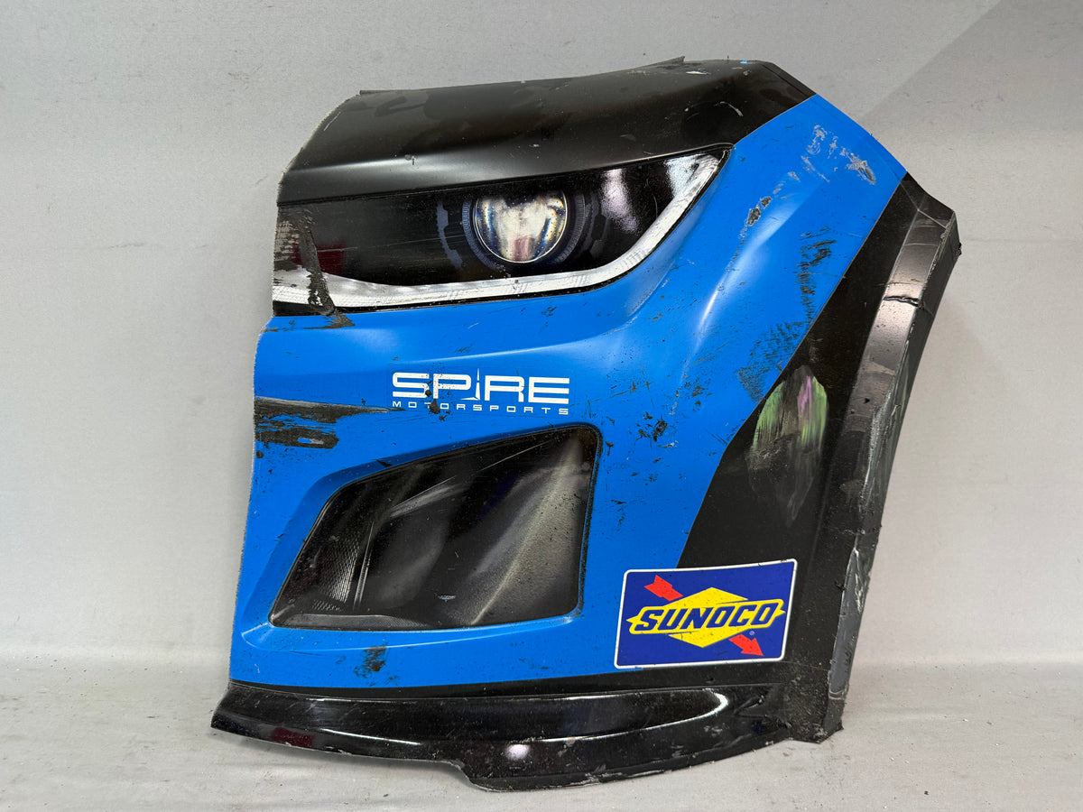 Justin Haley #7 2025 Martinsville Gainbridge Nascar Nose Corner